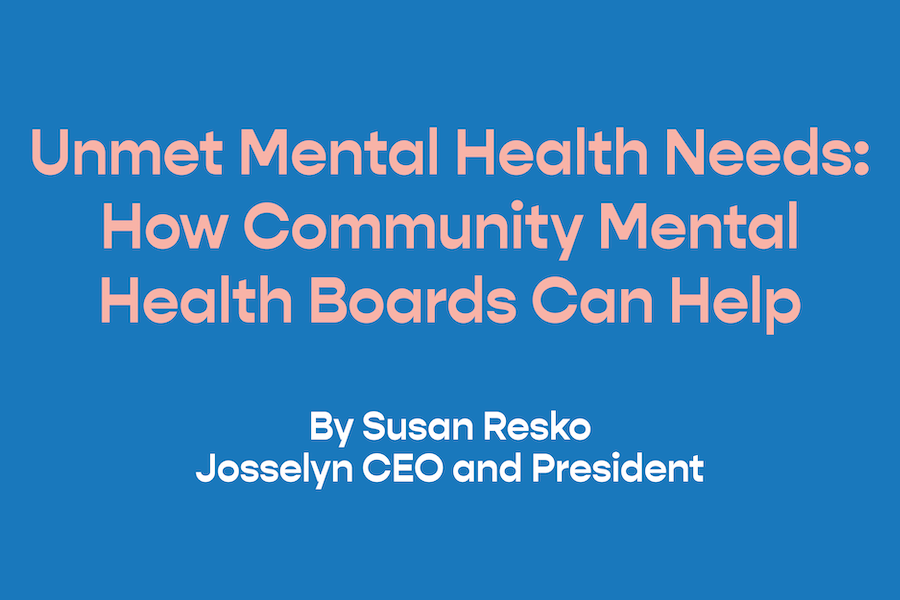 Unmet Mental Health Needs: How Community Mental Health Boards Can Help